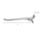 Presa 6 in Zinc-Plated Steel Pegboard Hooks for 1/4 in Pegboards, 50 pcs CP40008-50PK - alternate 2